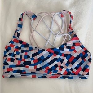 Free to be bra wild light support lululemon bra
